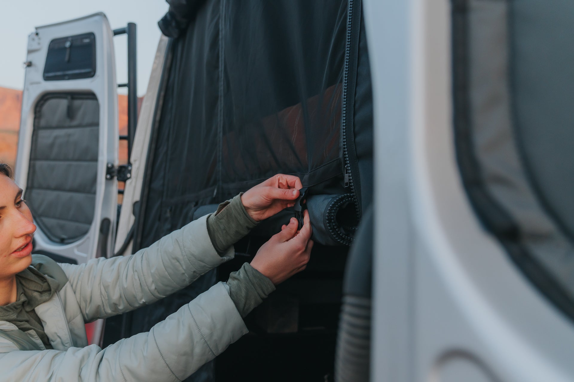 Mercedes Sprinter Bug Screen - Rear Door