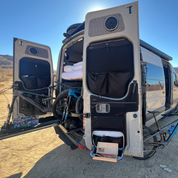 Mercedes Sprinter NCV3 (2007 - 2018) Middle Rear Door Storage Panels (Pair)