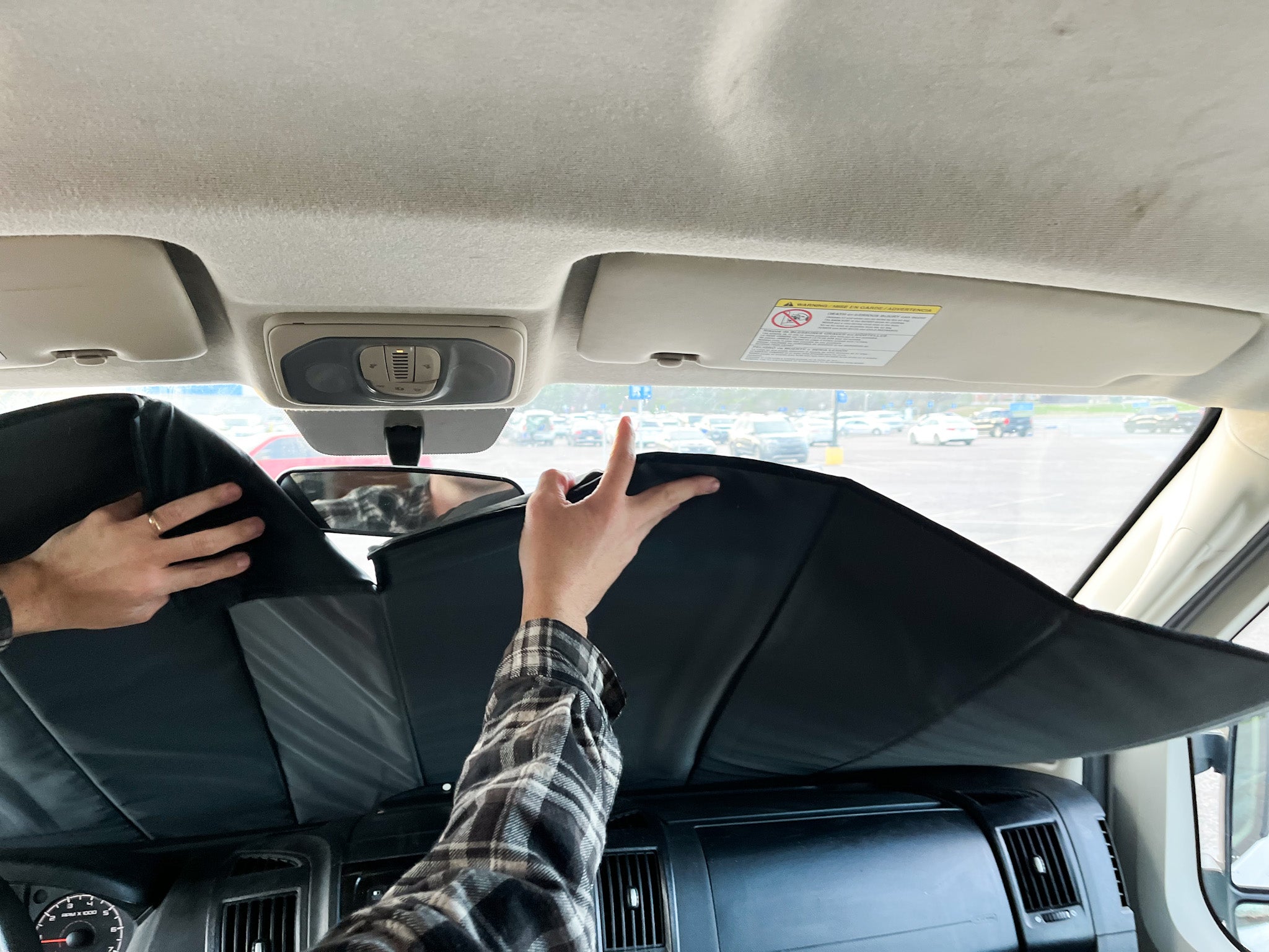 Ram Promaster Stealth Front Windshield Cover