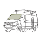 Mercedes Sprinter Stealth Front Windshield Cover