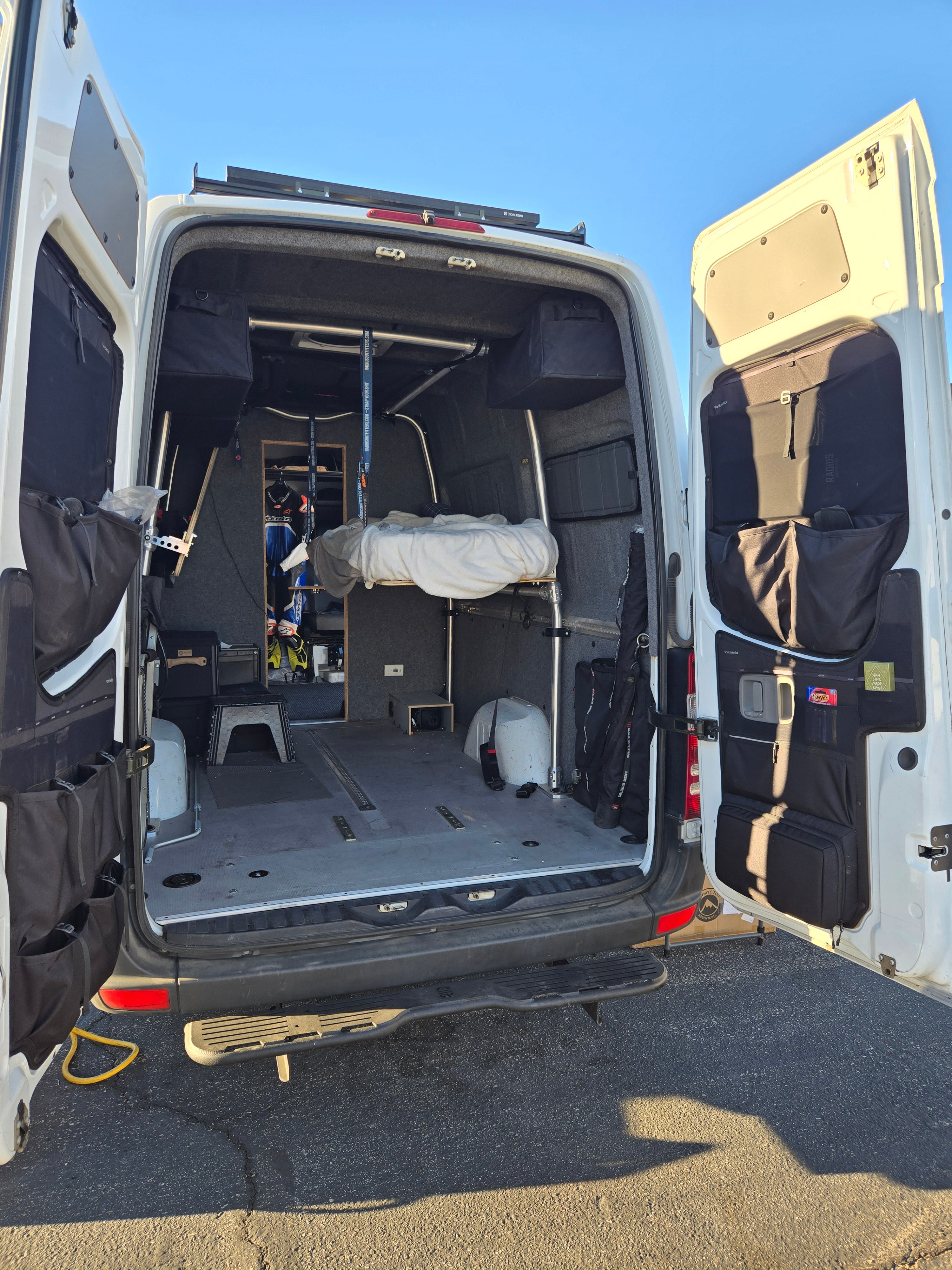 Mercedes Sprinter NCV3 (2007 - 2018) Middle Rear Door Storage Panels (Pair)