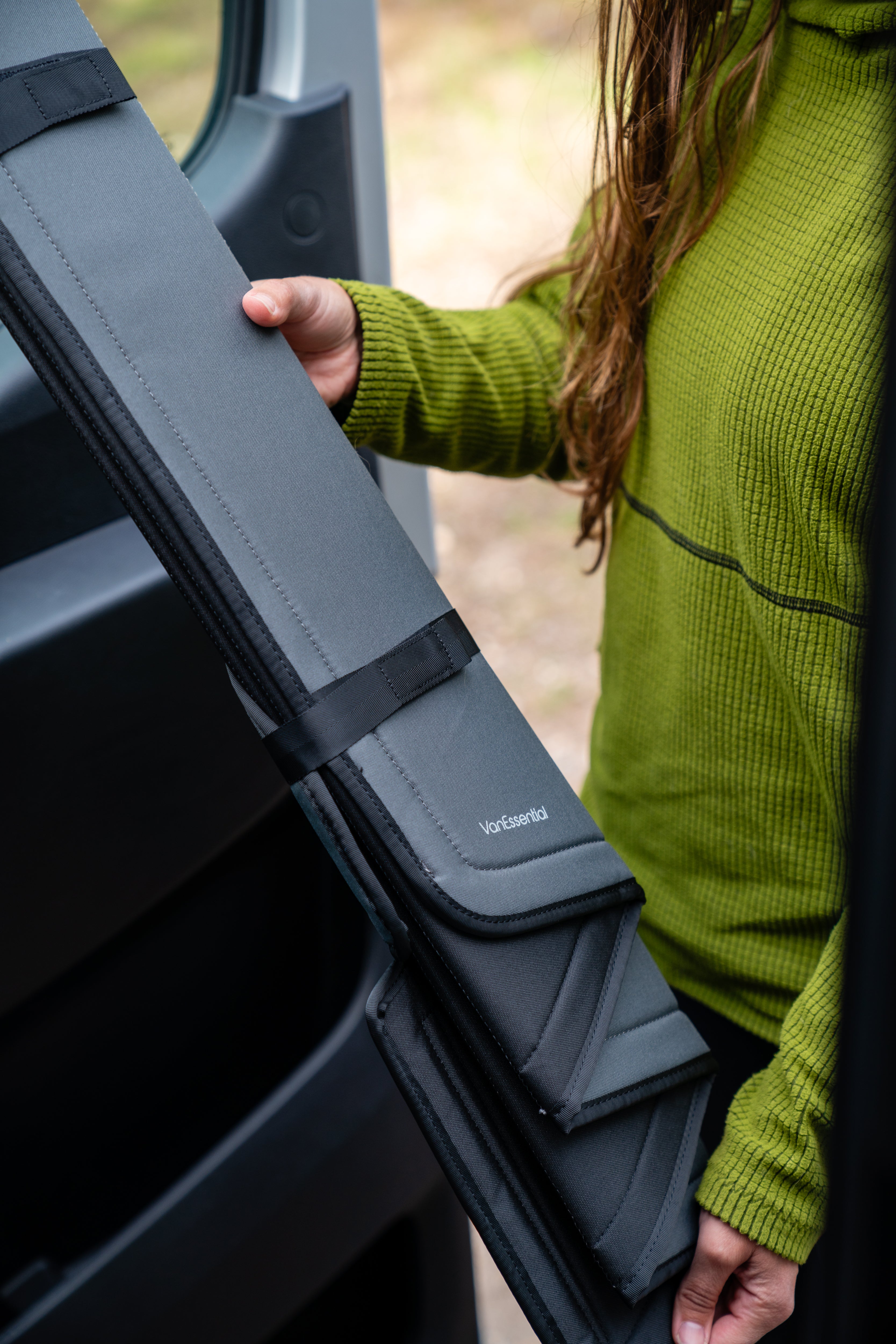 Mercedes Sprinter Stealth Front Door Window Covers (Pair)