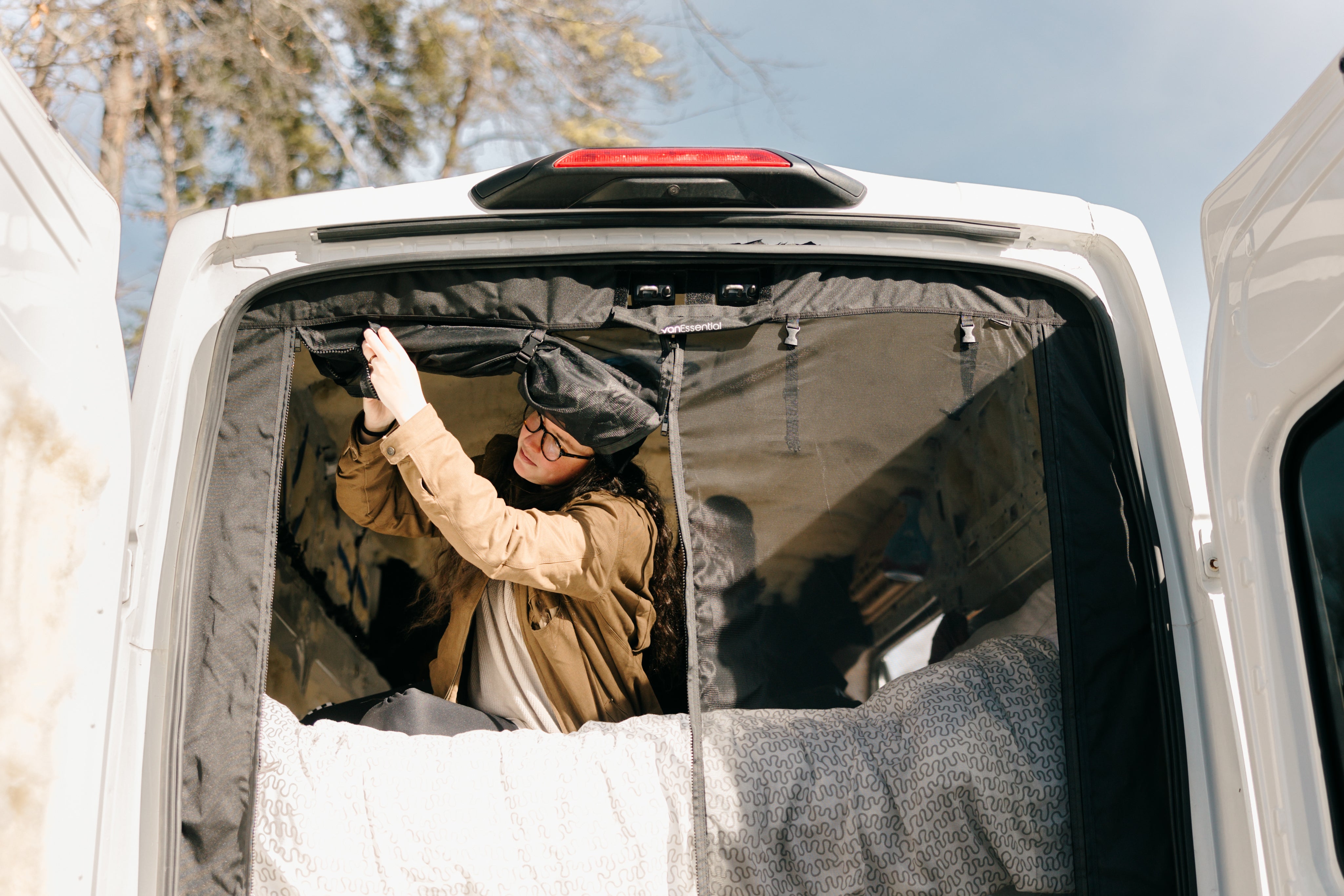 Ford Transit Bug Screen - Rear Door