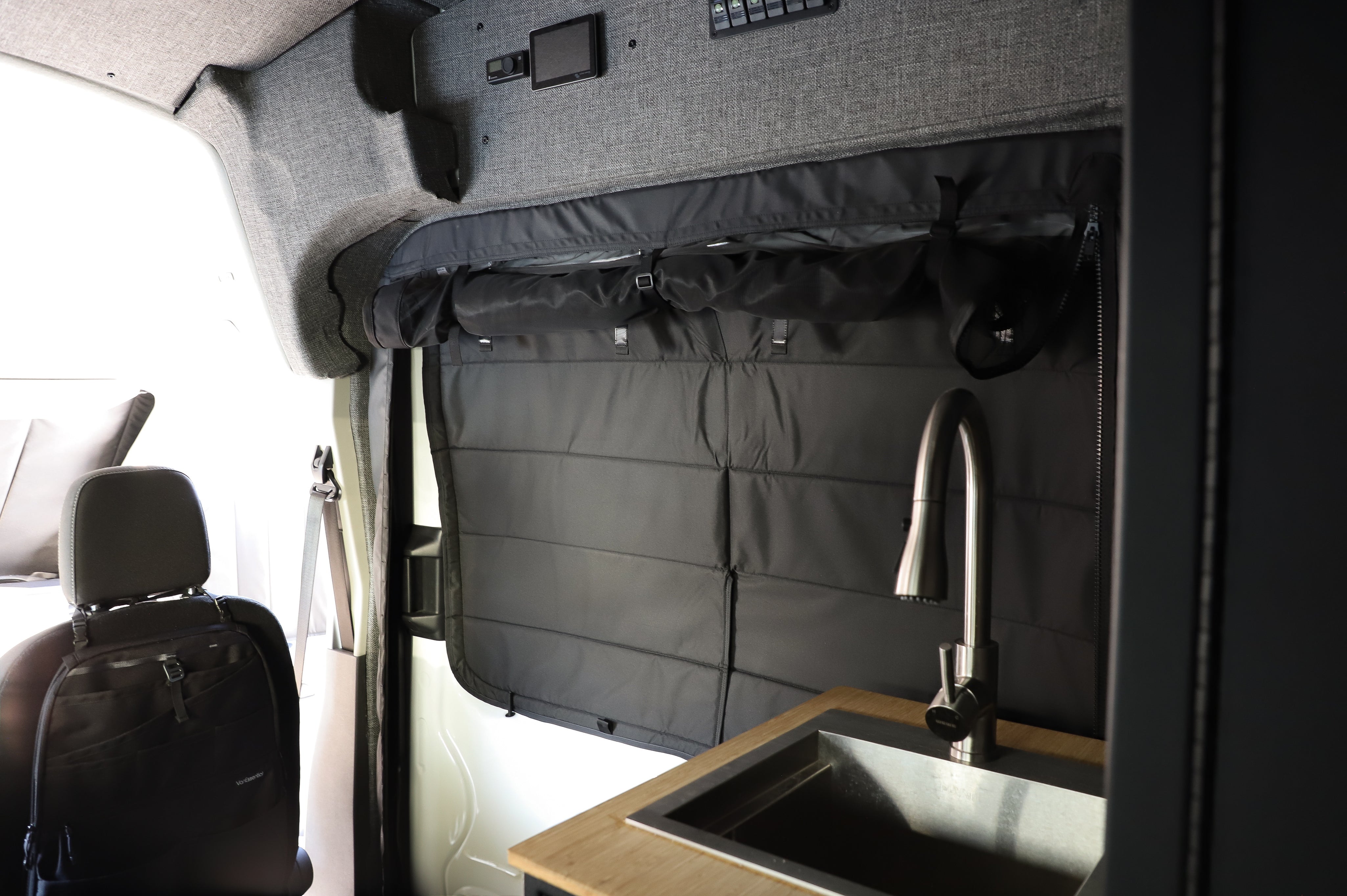 Ford Transit Stealth Sliding Door Window Cover