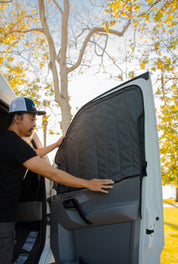 Mercedes Sprinter Reflective Front Door Window Cover (Pair)