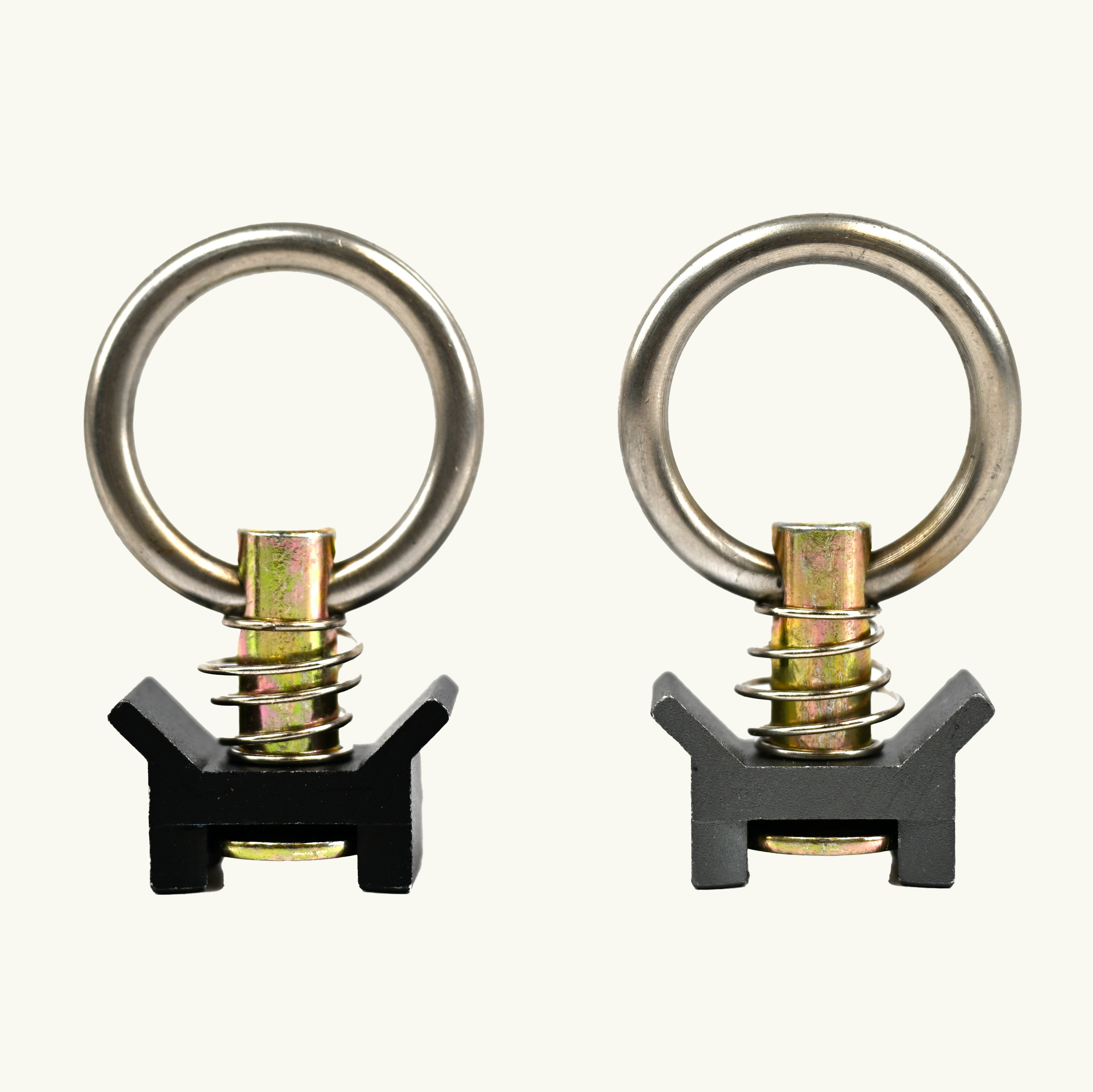 Venture L-Track Adjustable Single Stud with Stainless Steel Ring (10 Pack)