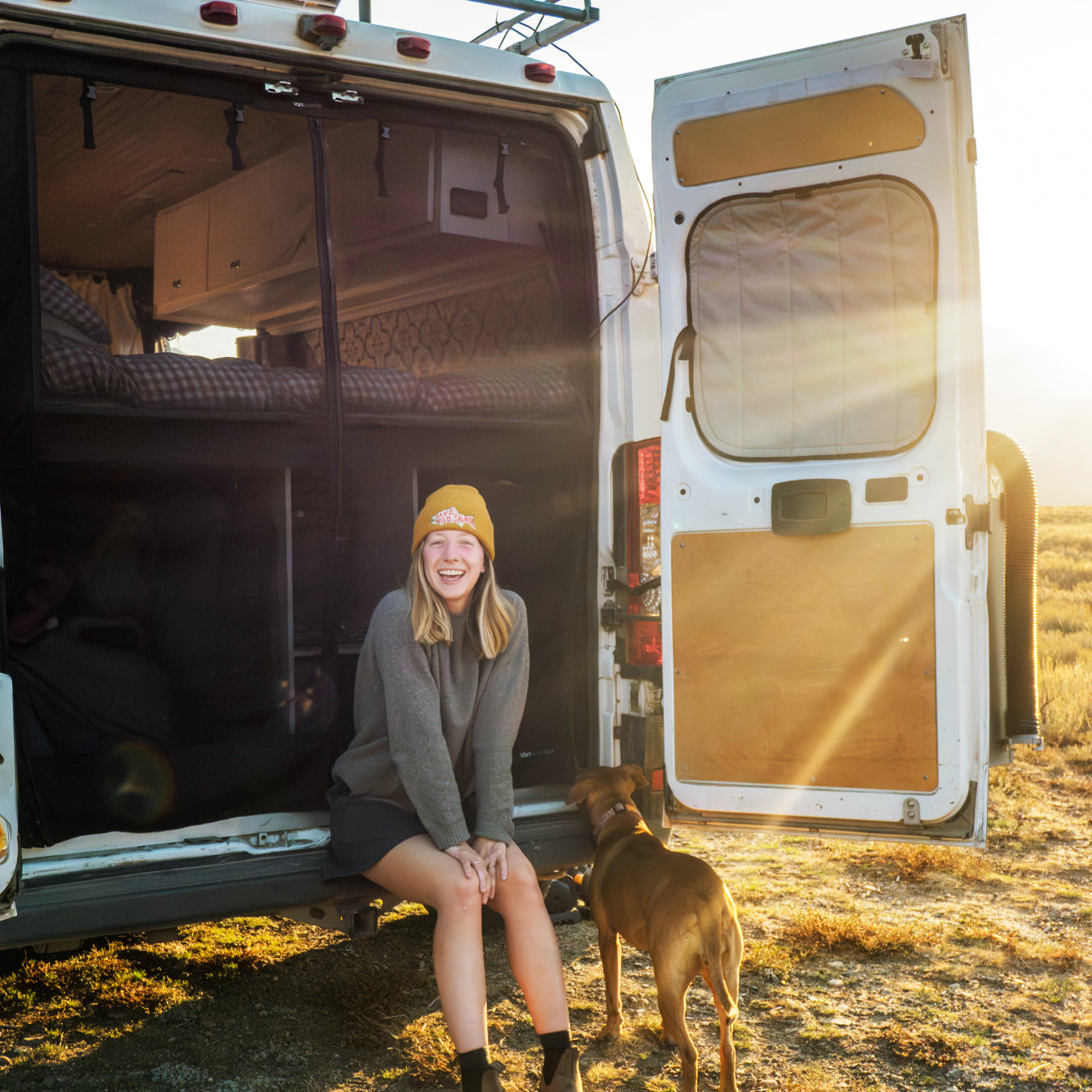 Ram Promaster Stealth Rear Door Window Covers (Pair)