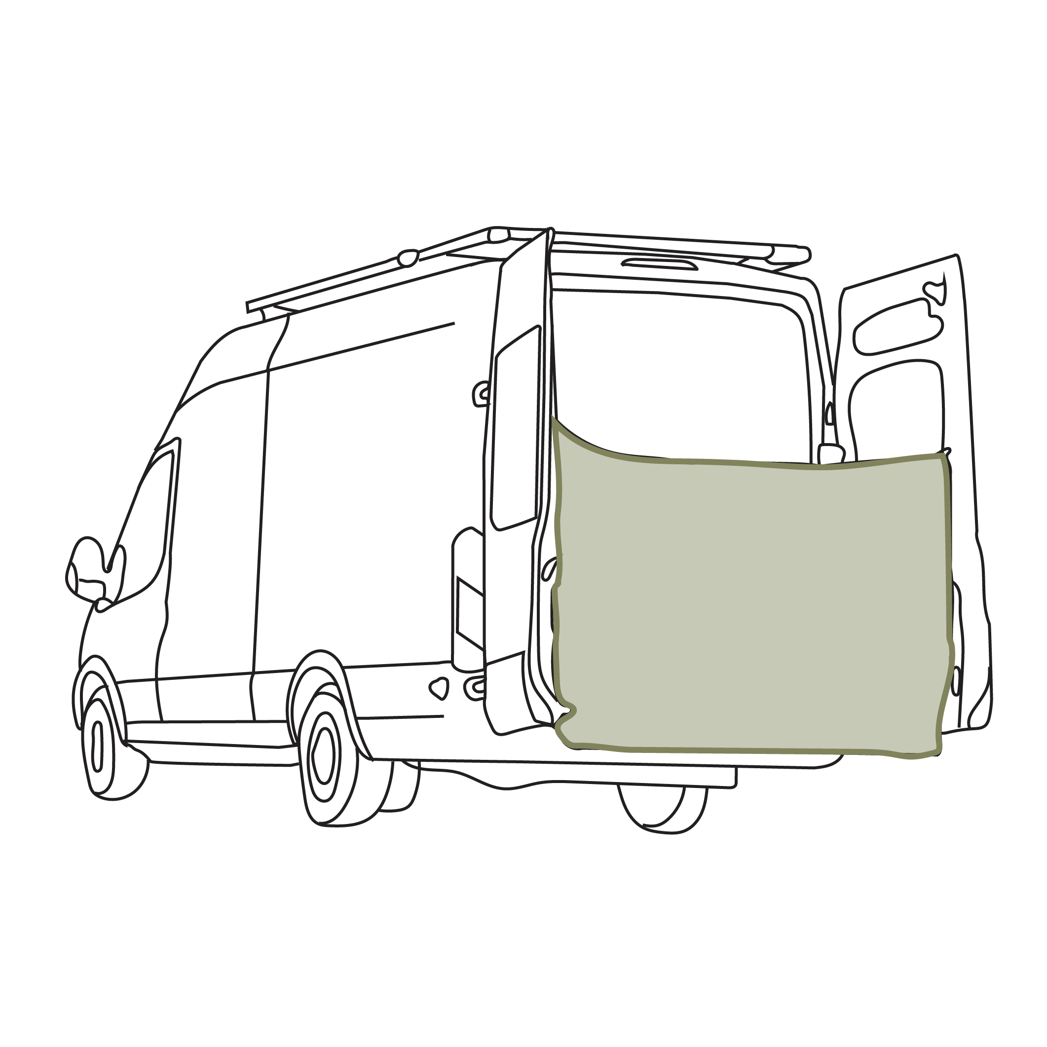 Rear Door Shower Bundle