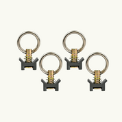 Venture L-Track Adjustable Single Stud with Stainless Steel Ring (4 Pack)