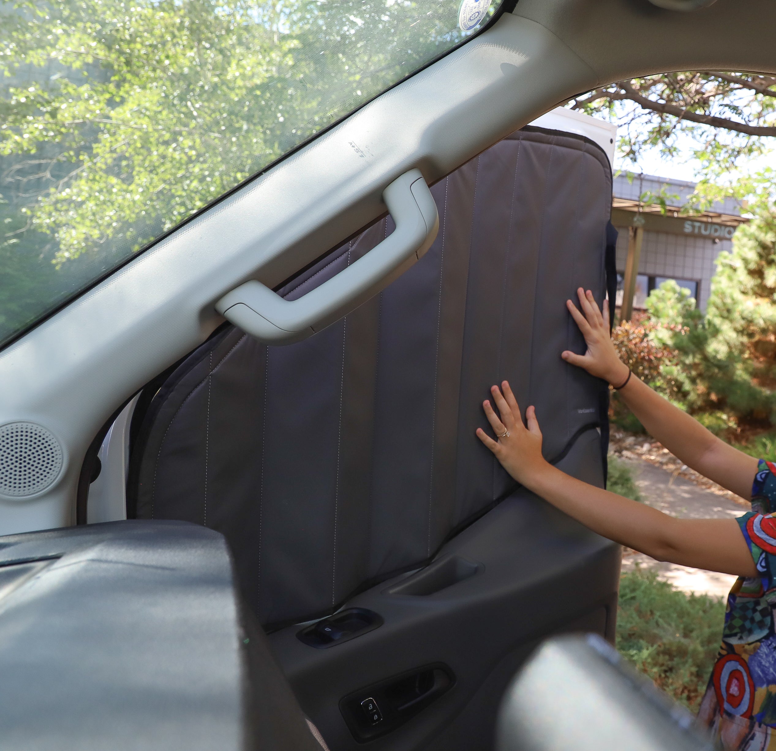 Ford Transit Reflective Front Door Window Covers (Pair)