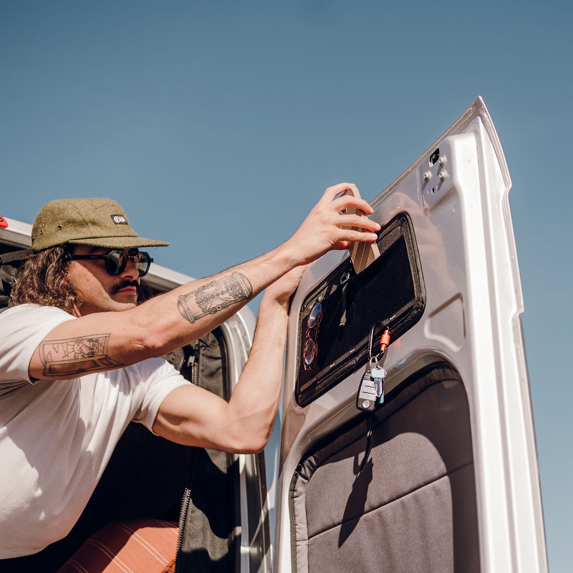 Mercedes Sprinter Rear Door Storage Panels Bundle (Upper & Lower)