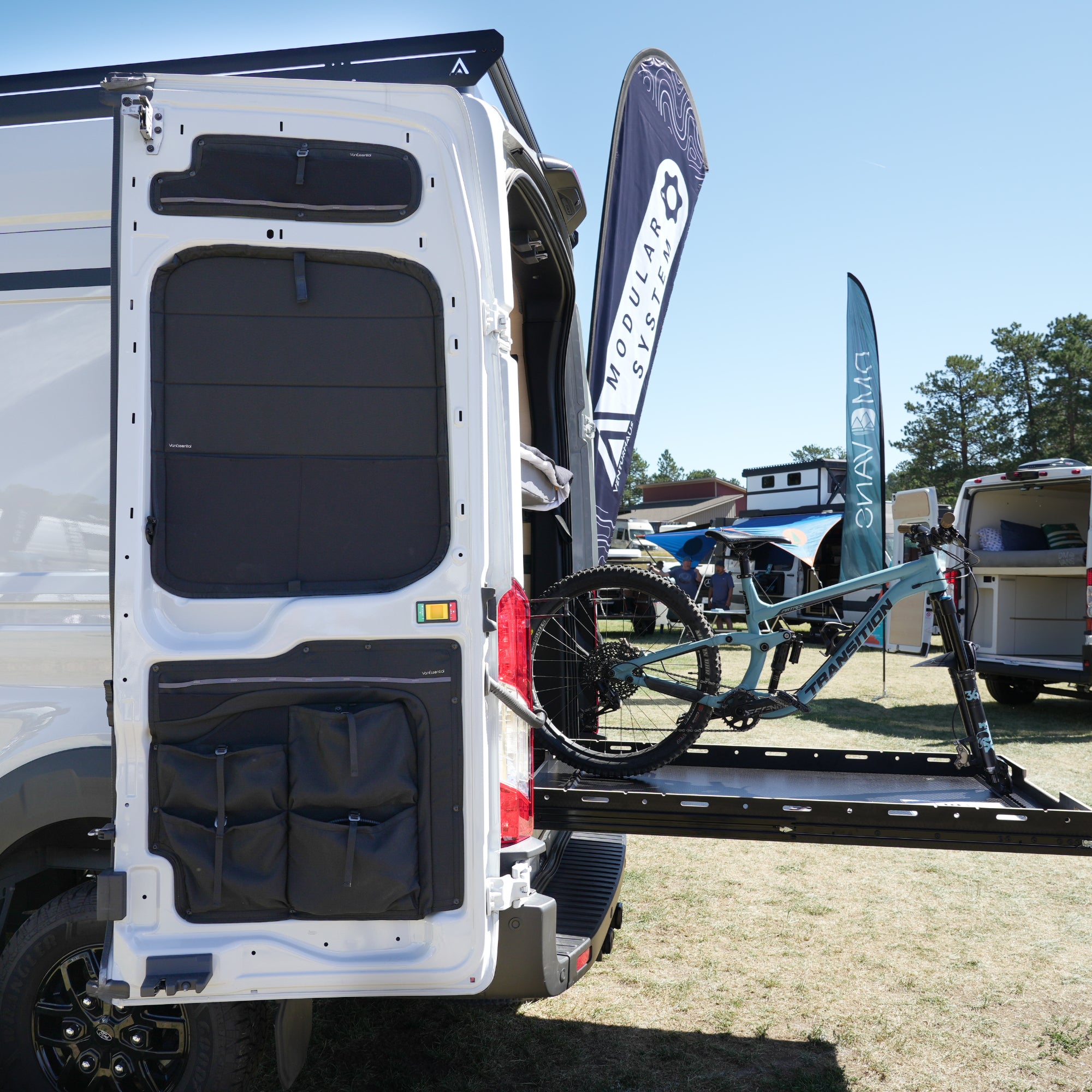 Ford Transit Rear Door Storage Panels Bundle (Upper & Lower)