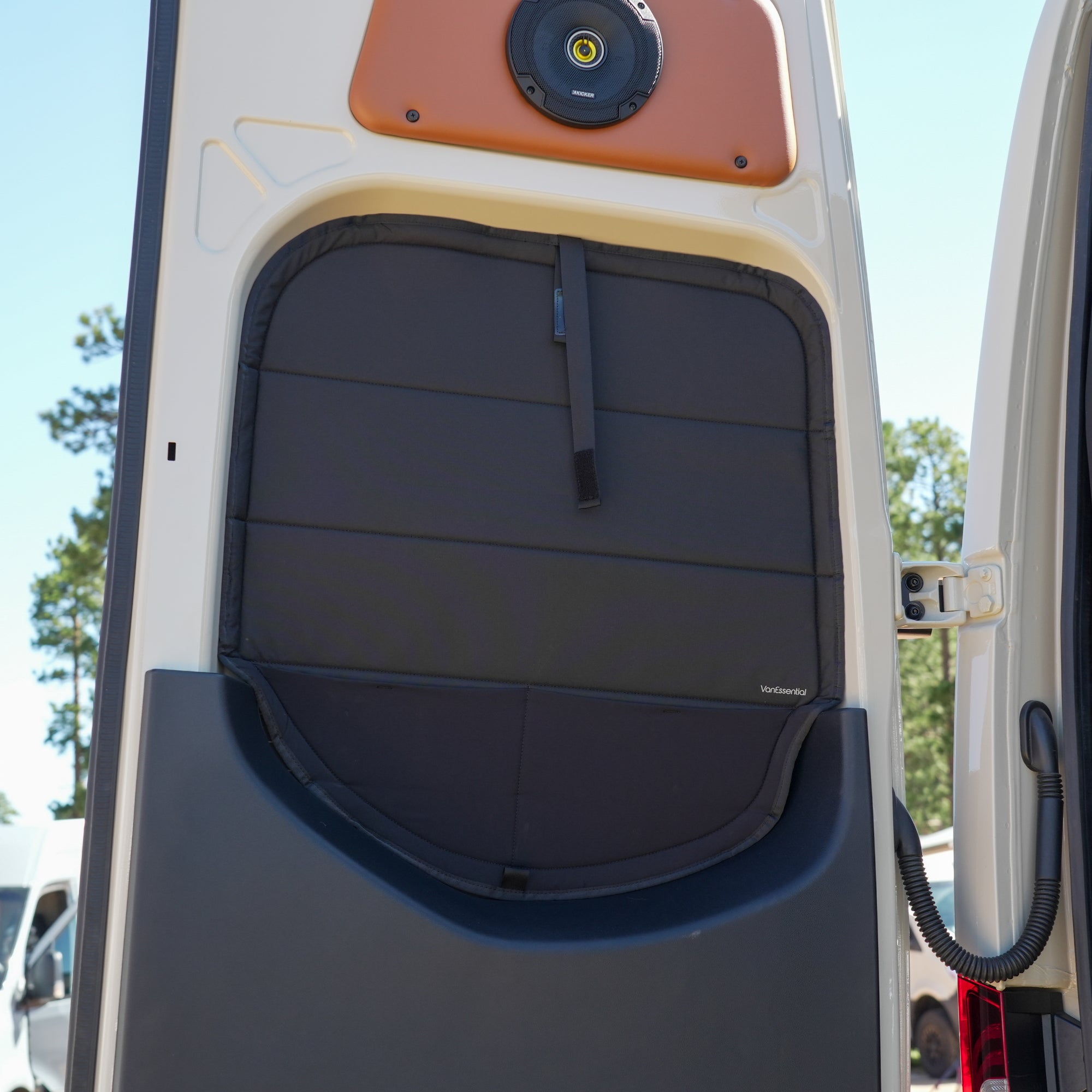 Mercedes Sprinter Stealth Rear Door Window Covers (Pair)