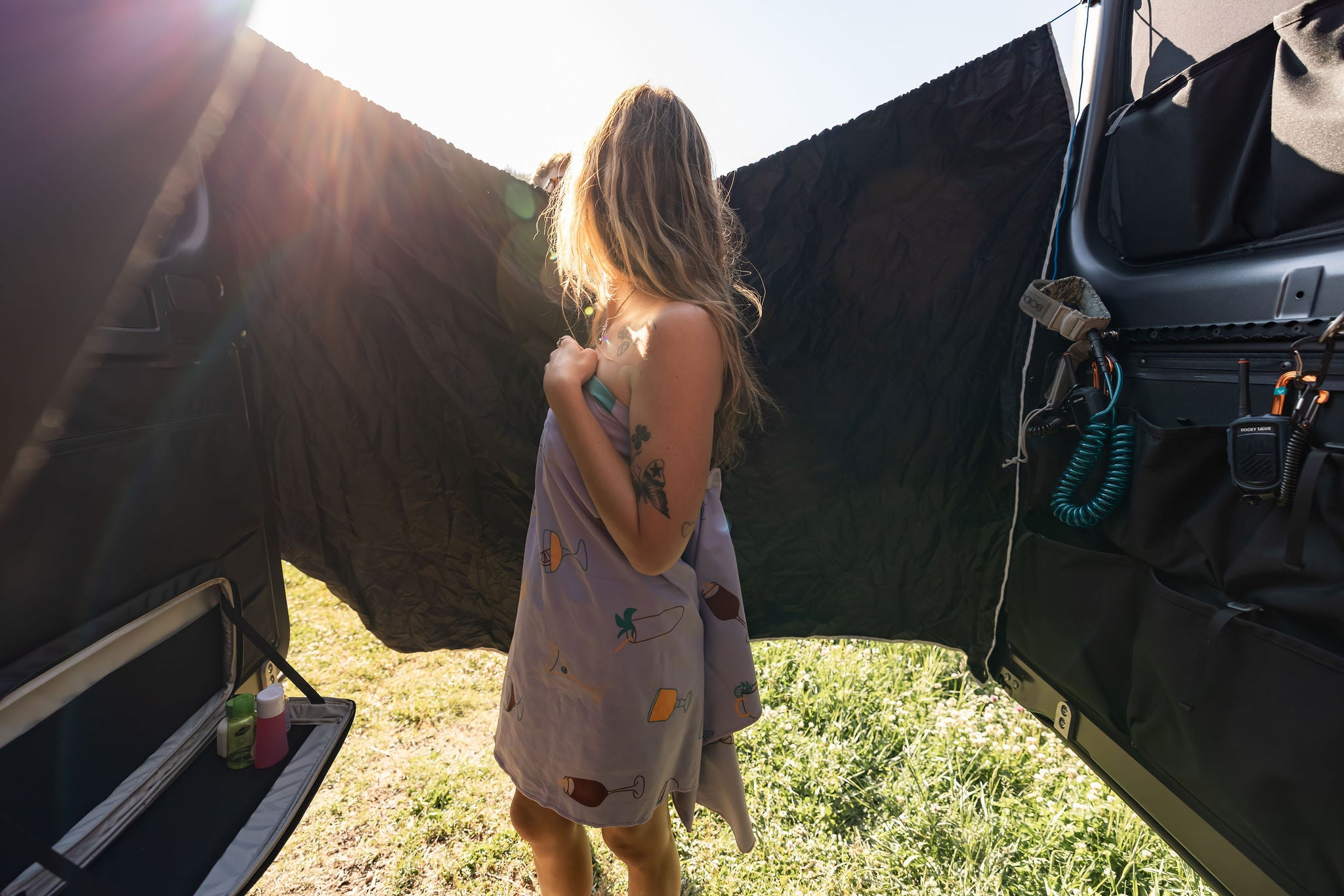 Rear Door Shower Bundle