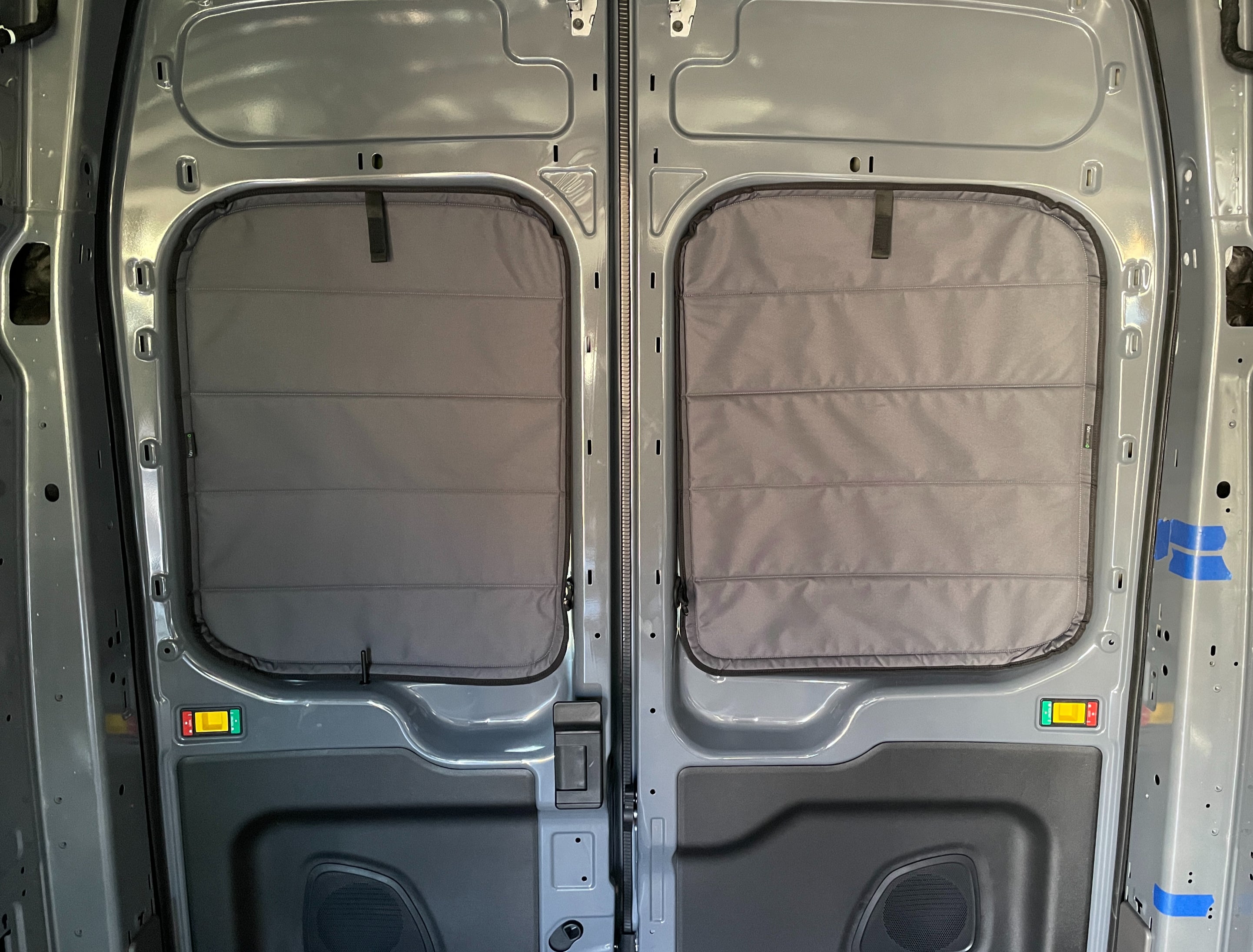 Ford Transit Stealth Rear Door Window Covers (Pair)