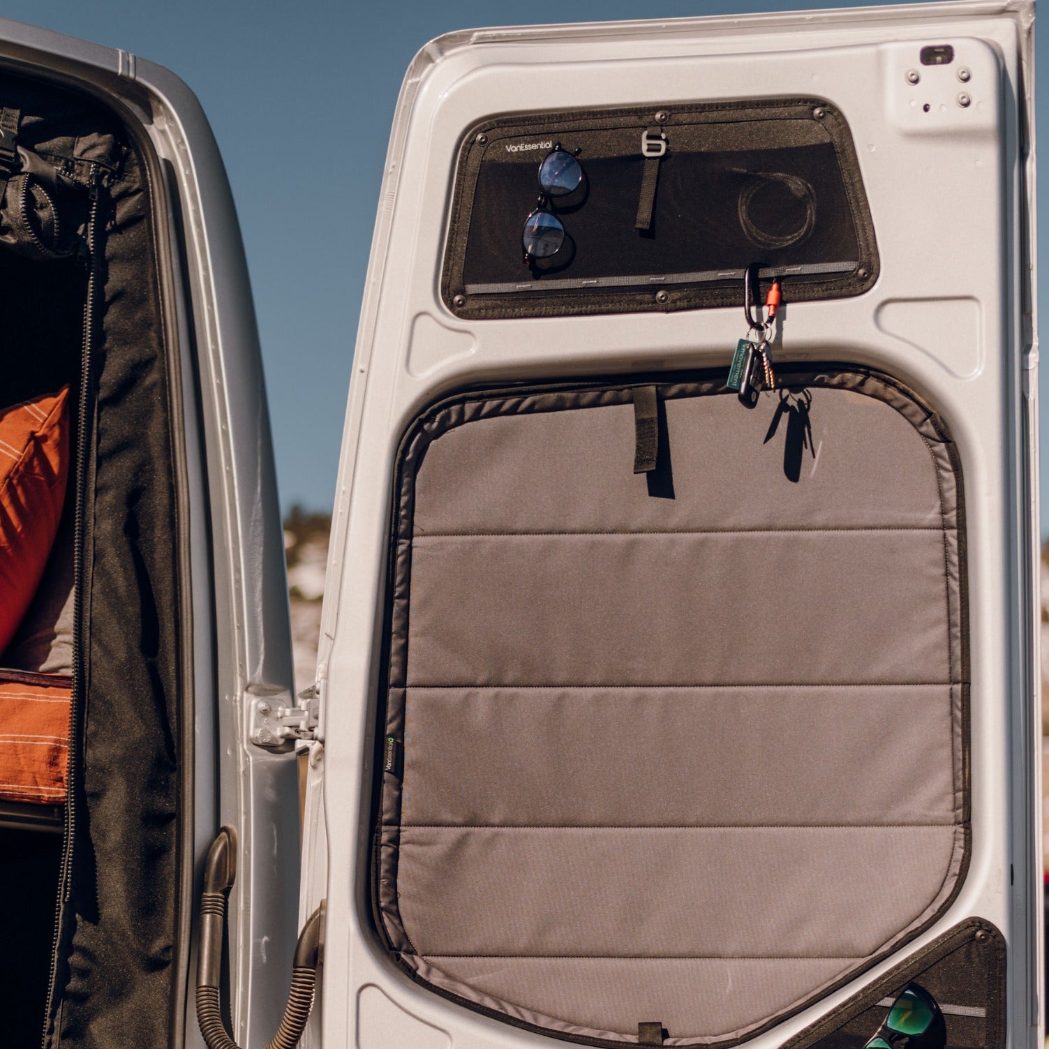 Mercedes Sprinter Upper Rear Door Storage Panels (Pair)