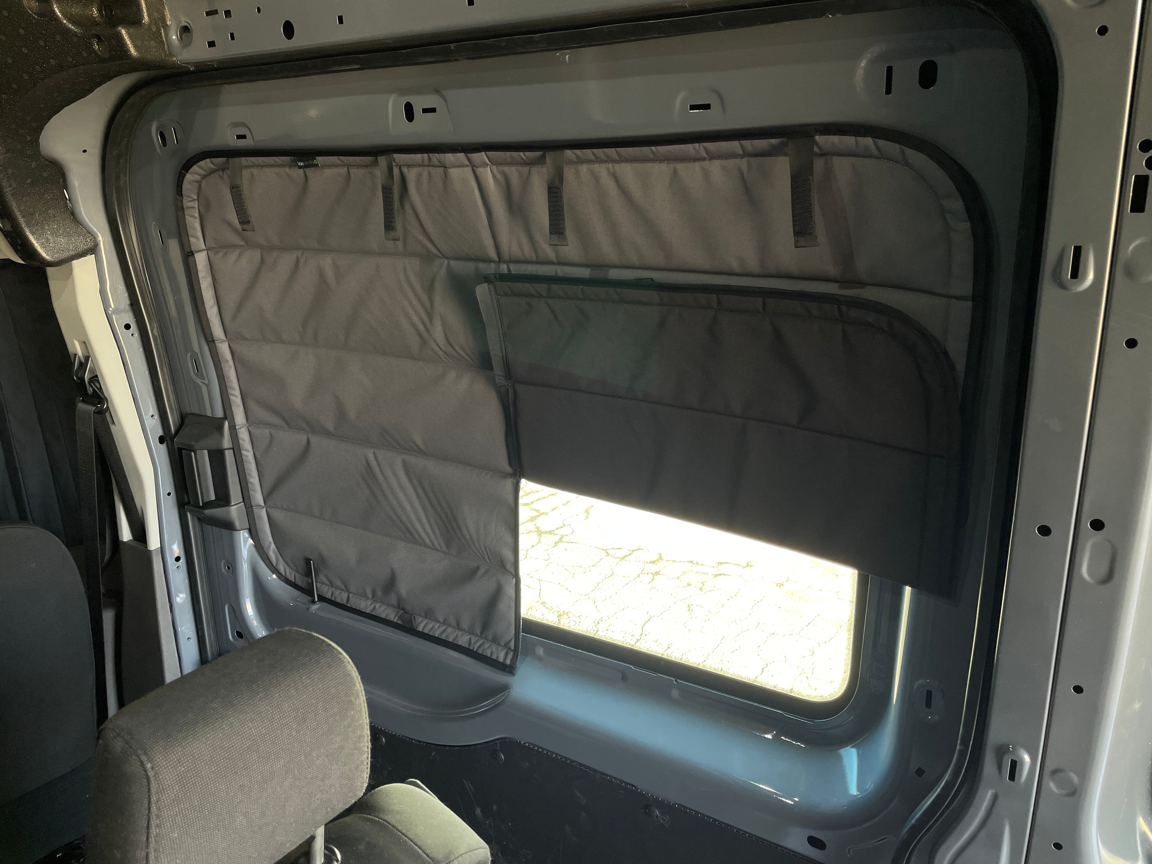 Ford Transit Stealth Sliding Door Window Cover