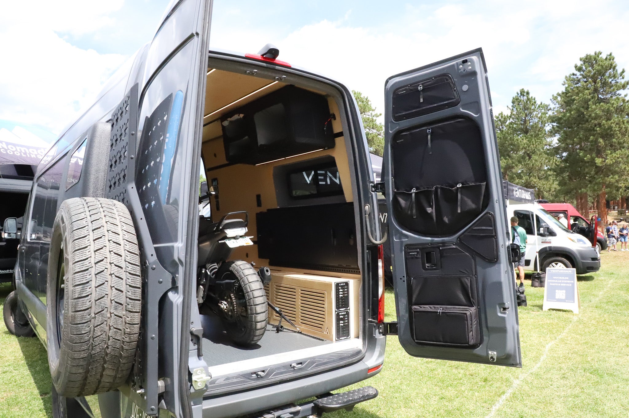 Mercedes Sprinter Rear Door Storage Panels Bundle