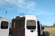 Ram Promaster Stealth Rear Door Window Covers (Pair)
