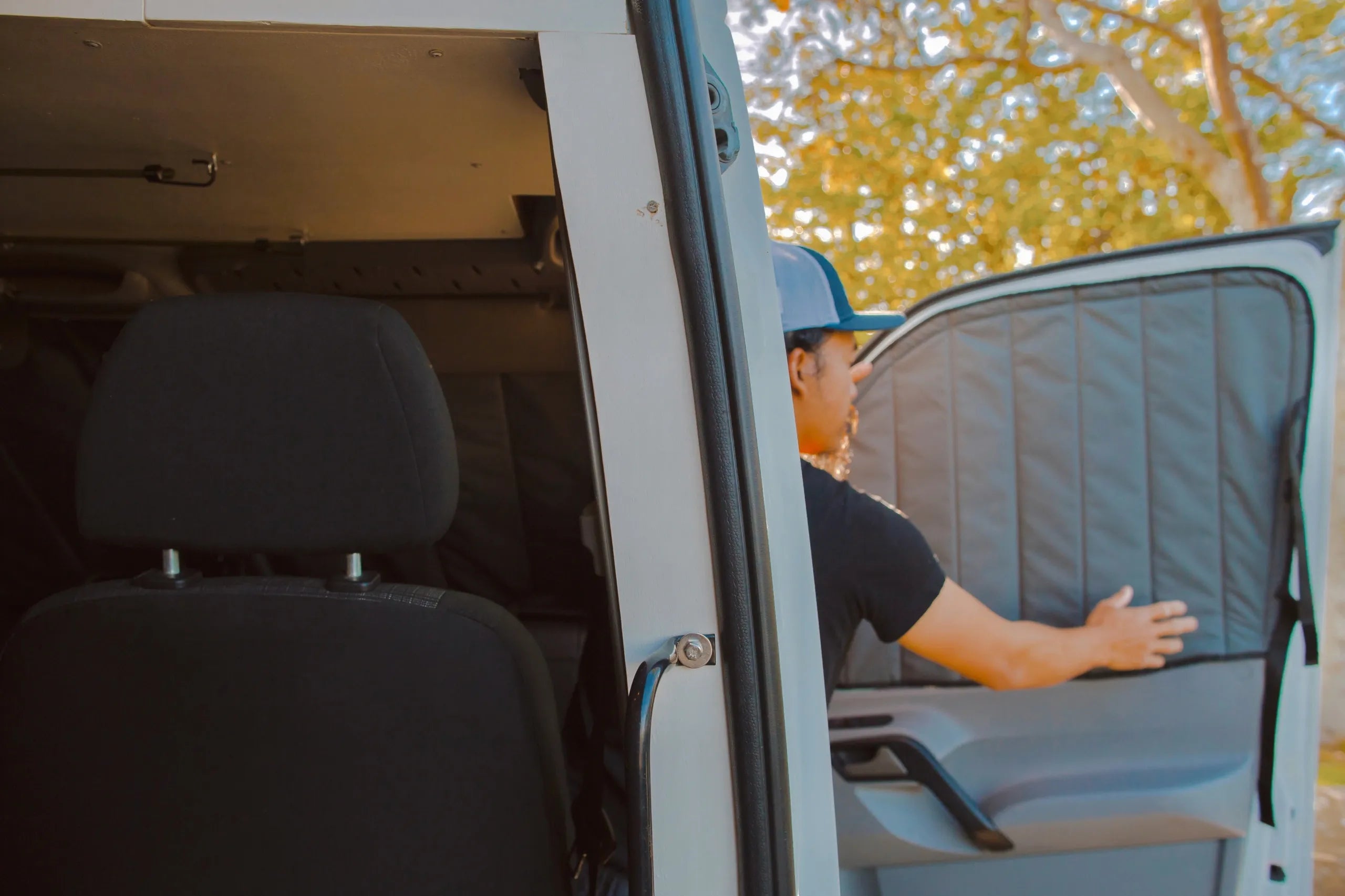 VanEssential: Window Covers, Roof Vent Cover, and Bug Screens