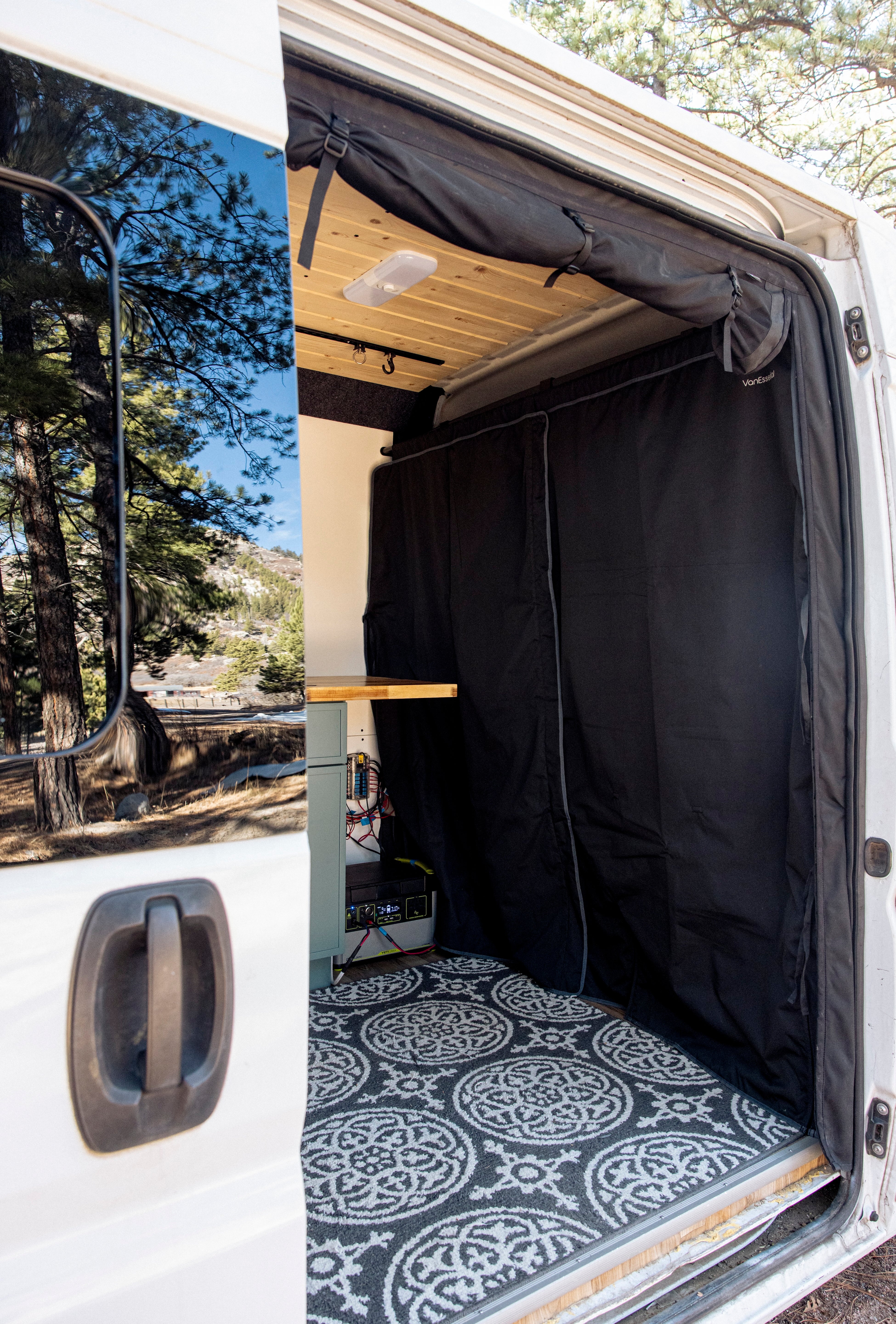 Ram Promaster Insulated Privacy Curtain