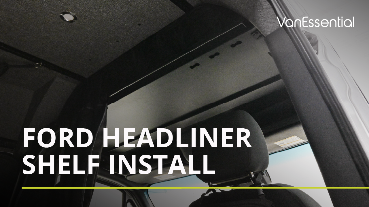 Ford Headliner Shelf Install