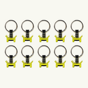 Venture L-Track Adjustable Tie Down Ring (10 Pack)